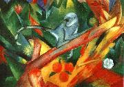 Franz Marc The Monkey USA oil painting artist